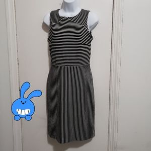 Black and white stripes dress. New with tags.